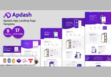 ThemeTags Apdash - App Landing Page Template 2020 слив