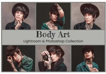 Creativemarket Body Art Lightroom Ps LUT Presets 2021 слив