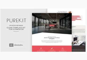Themeforest Purekit - Creatives & Business Elementor Template Kit слив