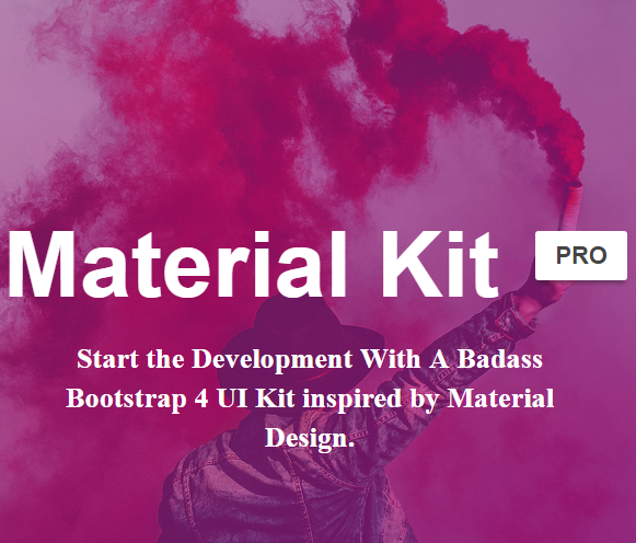 Creative-tim Material Kit PRO 2018 слив курса