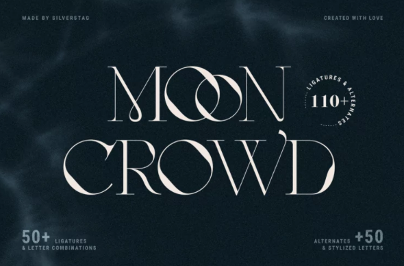 Fontbundles Moon Crowd Font 2021 слив курса