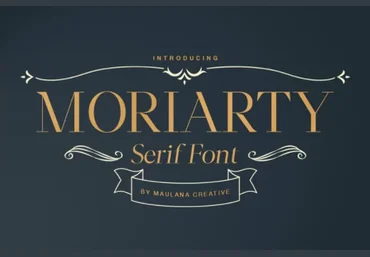 Fontbundles Moriarty Serif Font 2022 слив
