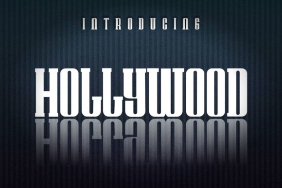 Creativefabrica Hollywood Font слив курса