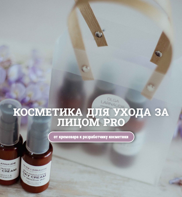 Olga Larnaudie Lalavanda.school Косметика для лица. PRO 2025 слив курса