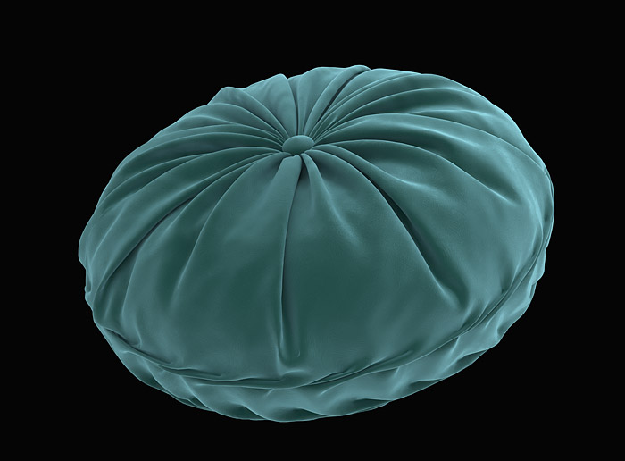 Viscorbel Modeling a complete Bedding set and Round Cushion in Marvelous Designer RUS слив курса