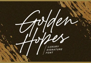Creativefabrica Golden Hopes Font 2021 слив