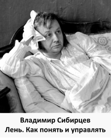 Лень. Как понять и управлять - Сибирцев 2016 слив курса