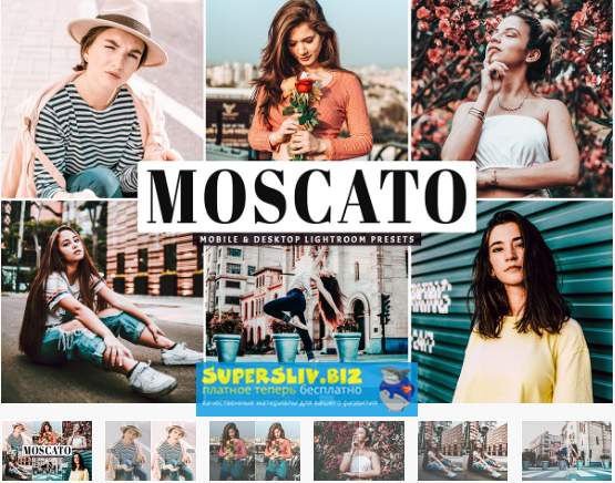 DesignBundles Moscato Mobile & Desktop Lightroom Presets 2020 слив курса