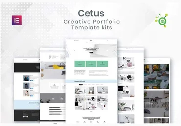 Themeforest CETUS - Creative Portfolio Elementor Template Kit скачать слив