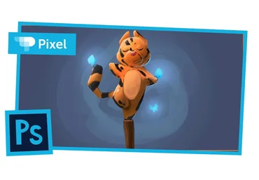 Pixel Рисование в Adobe Photoshop слив
