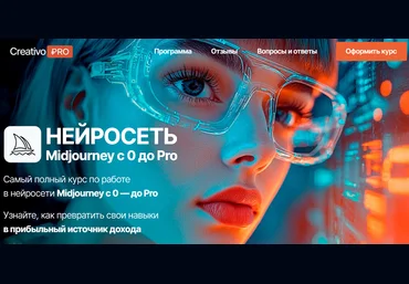Оксана Решетнёва CreativoPro Нейросеть Midjourney с 0 до Pro 2025 скачать слив