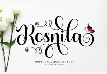 Creativefabrica Rosnila Font слив