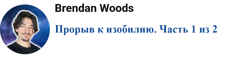 Брендан Вудс Прорыв к изобилию. Часть 1 из 2 2025 слив курса