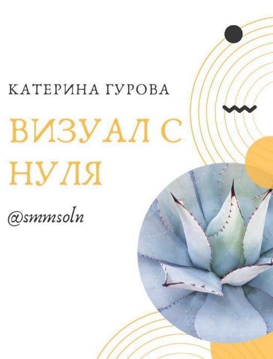 Катерина Гурова Чек-лист | Визуал с нуля 2020 слив курса