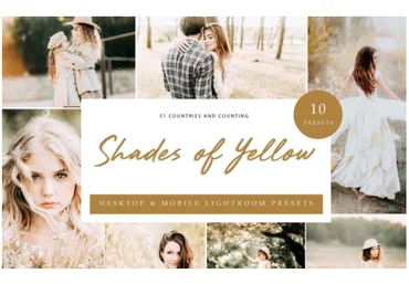 Elements.Envato Lightroom Presets – Shades of Yellow 2021 слив