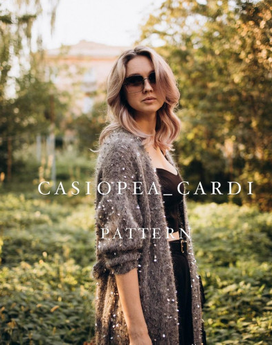 Юлия Старикова staryxo_pattern Кардиган Casiopea_cardi 2022 слив курса