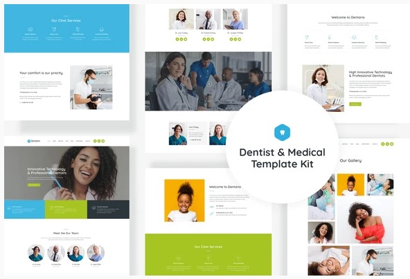Themeforest Dentario - Dentist & Medical Elementor Template Kit слив курса