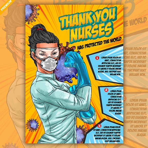 Pngtree Thank You Nurses For Protecting The World Against Covid19 2021 слив курса