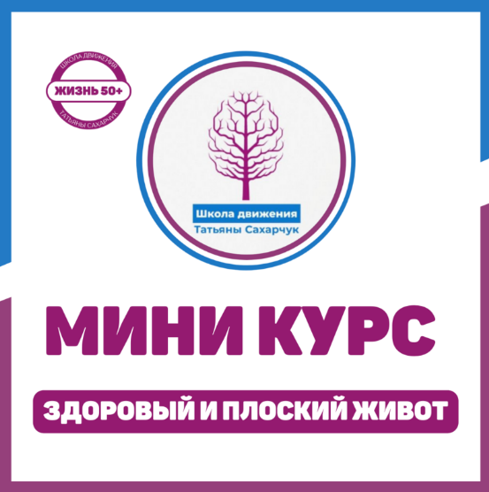 Татьяна Сахарчук Школа движения Здоровый плоский живот 2023 слив курса