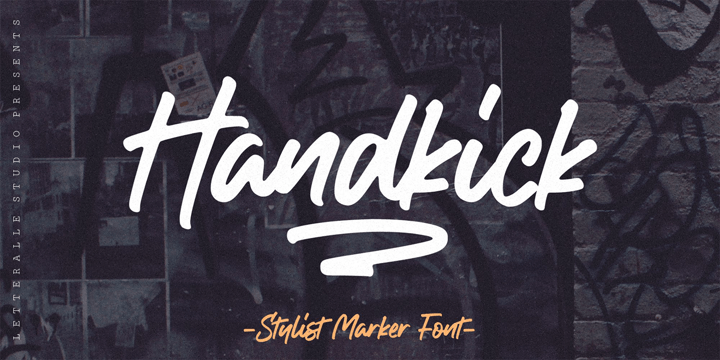 Myfonts Handkick Font слив курса