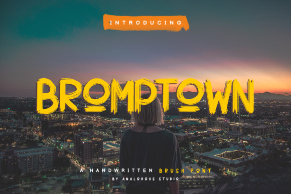 Creativefabrica Bromptown Font слив курса