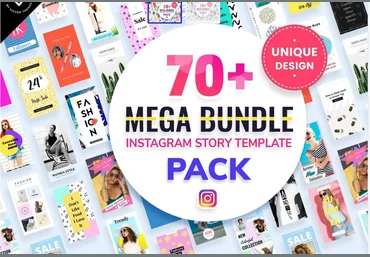 Uplabs Instagram Stories Mega Bundle Templates 2021 слив