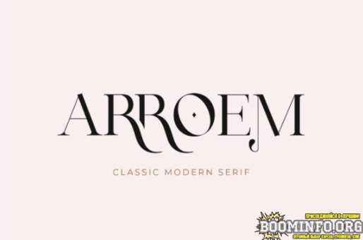Creativefabrica Arroem Font 2021 слив курса