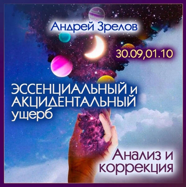 Андрей Зрелов Эссенциальный и Акцидентальный ущерб. Анализ и коррекция 2024 слив курса