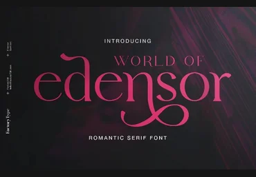 Creativemarket Edensor Font 2021 слив