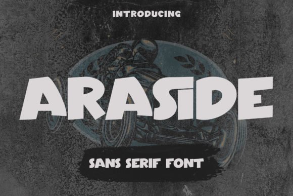 Creativefabrica Araside Font 2021 слив курса
