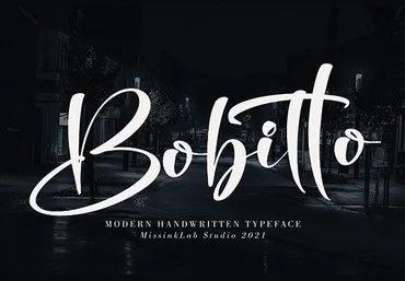 Creativefabrica Bobitto Font 2021 слив