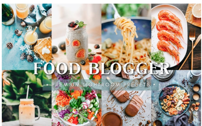 Creativemarket Bright Vibrant Food Photography Lightroom Presets 2021 слив курса