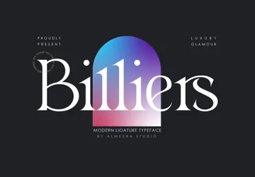 Myfonts Billiers Font 2021 скачать слив