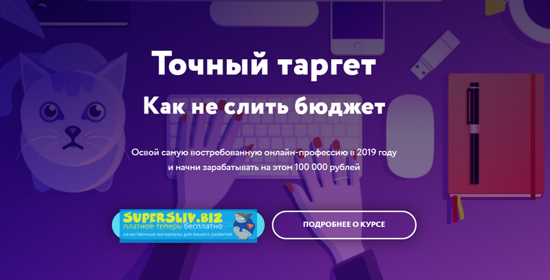 Галина Мельникова Точный таргет. Как не слить бюджет 2019 слив курса