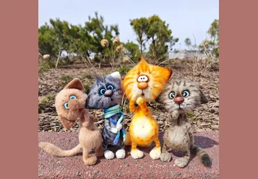 Котофейская мастерская Vazaniy_cat Кот Года Максик 2023 слив