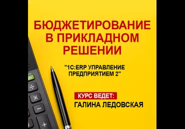 Галина Ледовская Бюджетирование в прикладном решении «1С: ERP Управление предприятием 2.5» 2023 скачать слив