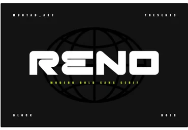 Creativemarket Reno Font скачать слив