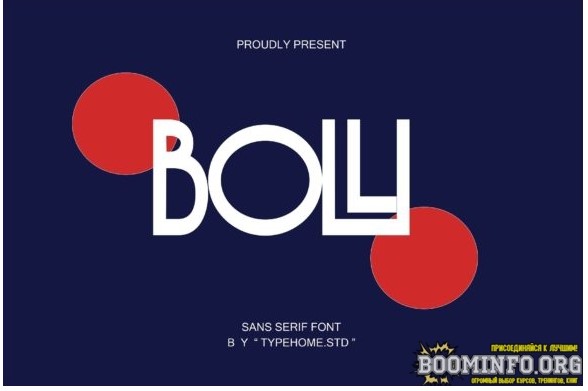 Creativefabrica Bolli Font 2021 слив курса