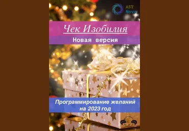 Ast Nova Чек Изобилия. Программирование желаний на 2023 год 2022 слив