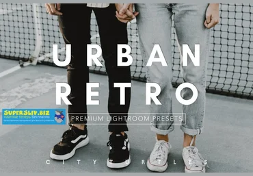 Creativemarket URBAN RETRO Moody Editorial Presets слив