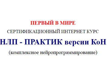 НЛП практик. Комплексное нейропрограммирование слив