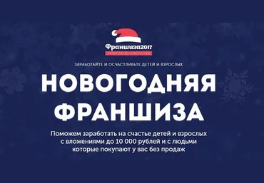 Франшиза 2017 Новогодний бизнес под ключ слив
