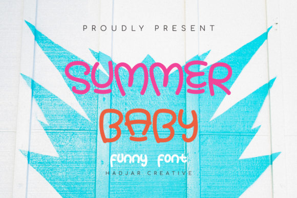 Creativefabrica Summer Baby Font слив курса