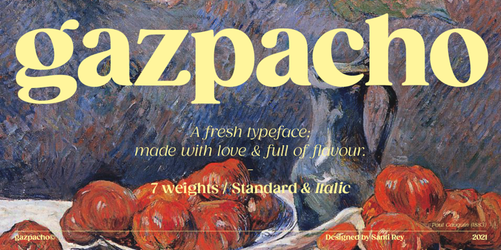 Myfonts Gazpacho Font 2021 слив курса