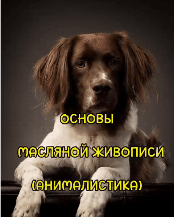 Виталий Антипин Основы масляной живописи анималистика 2023 слив курса