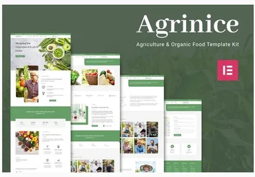 Themeforest Agrinice - Agriculture and Organic Food Template Kit слив