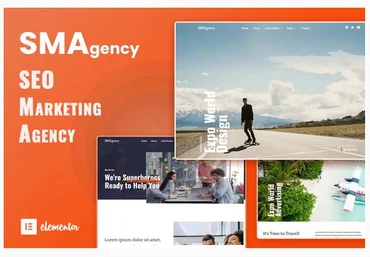 Themeforest SMAgency - SEO Marketing Agency Elementor Template Kit слив