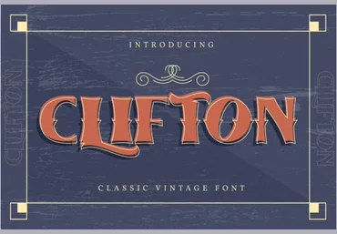 Creativefabrica Clifton Font слив