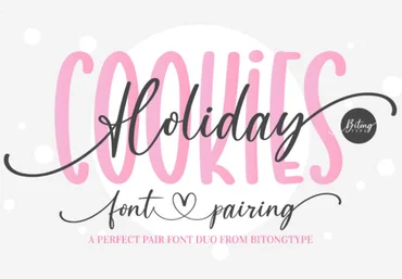 Creativefabrica Holiday Cookies Font 2021 слив