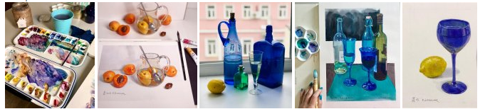 Елизавета Залегина Цветное стекло в контражуре. Практика 2019 слив курса